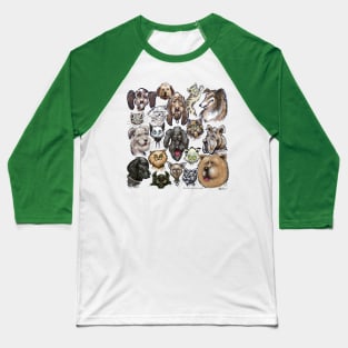 Cats and Dogs Baseball T-Shirt